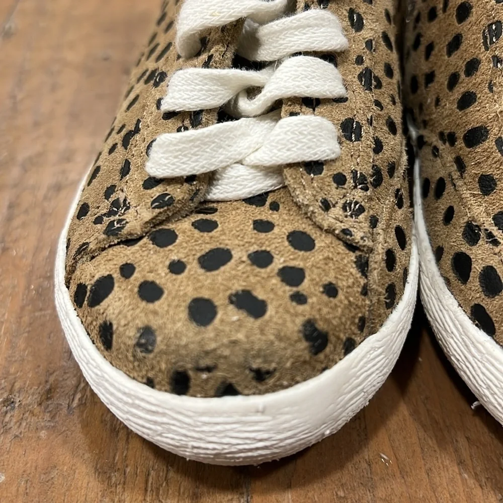 Piper Finn leather cheetah hi top sneakers